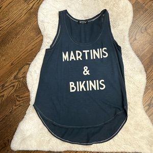 Martinis & Bikinis Graphic Tank